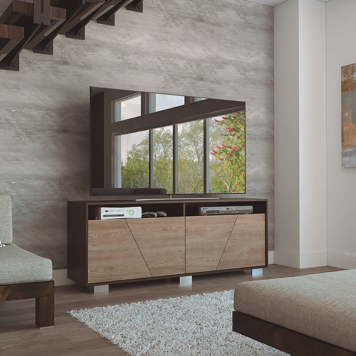 Rack para TV Fraktal