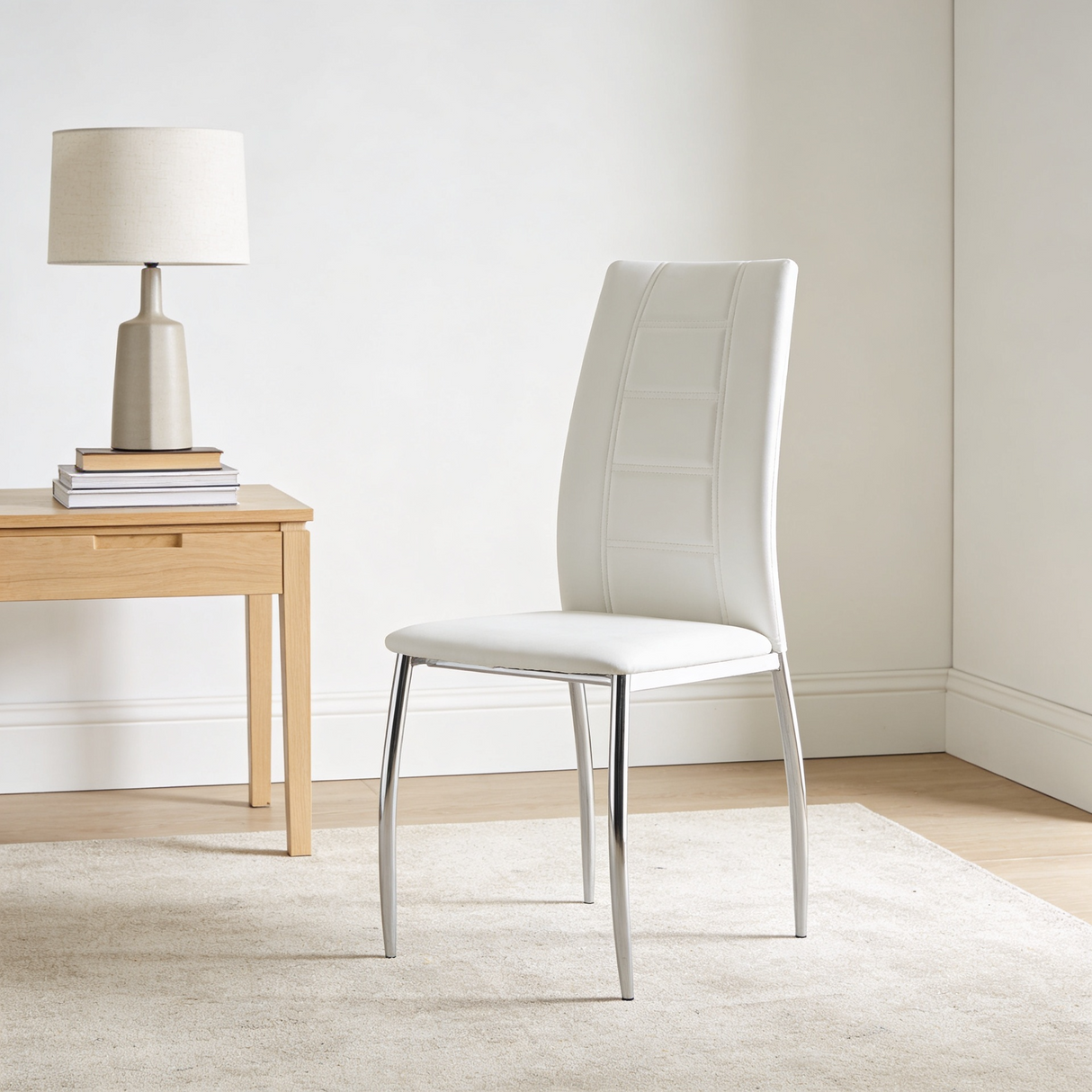 Silla De Comedor Slash (Blanco)