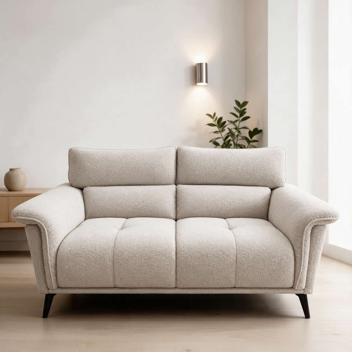 Sofá Xaden 2P Gris