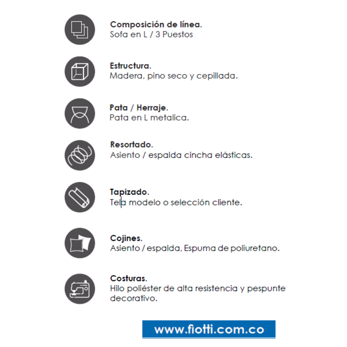 Sofá Enttrambi en L
