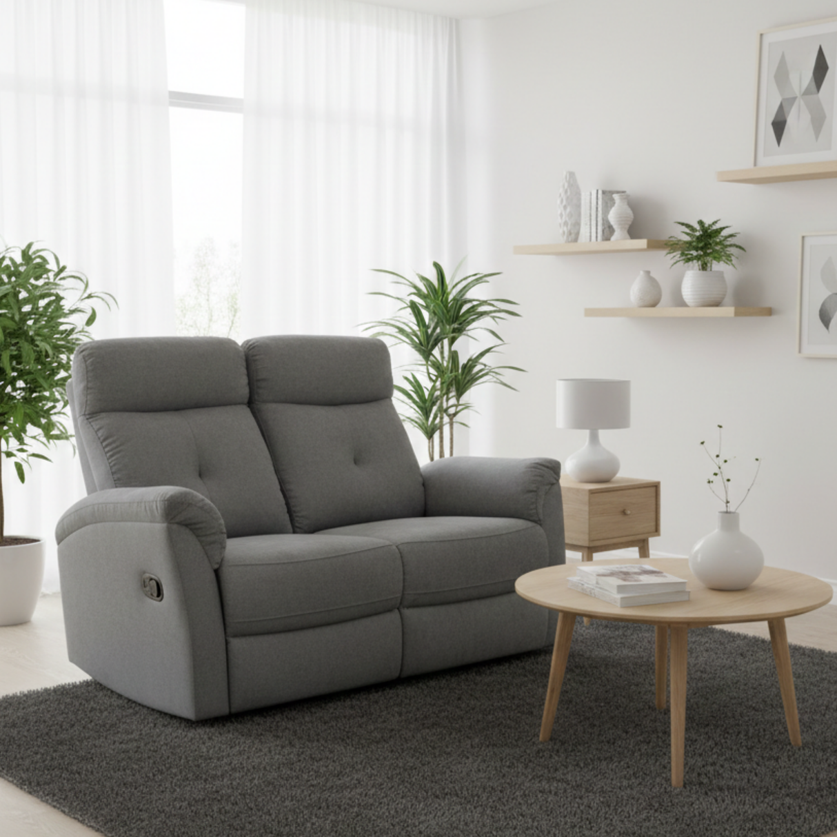 Sofá Reclino Tinay 2 Puestos