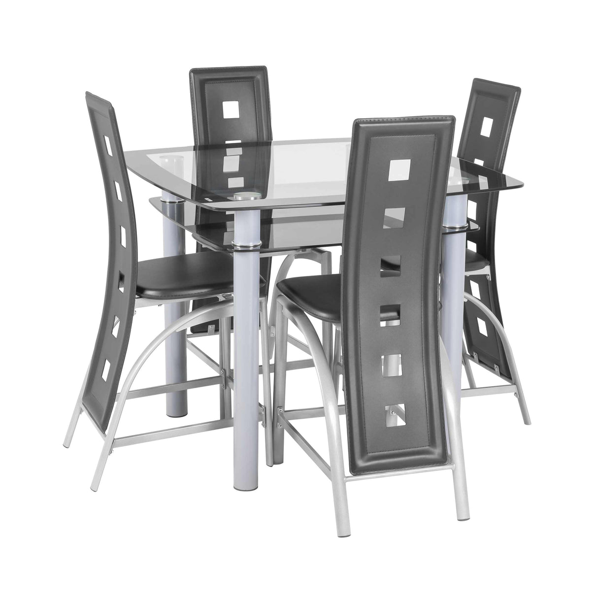 Bar Set Withney 1x1x90 4p Negro 4c