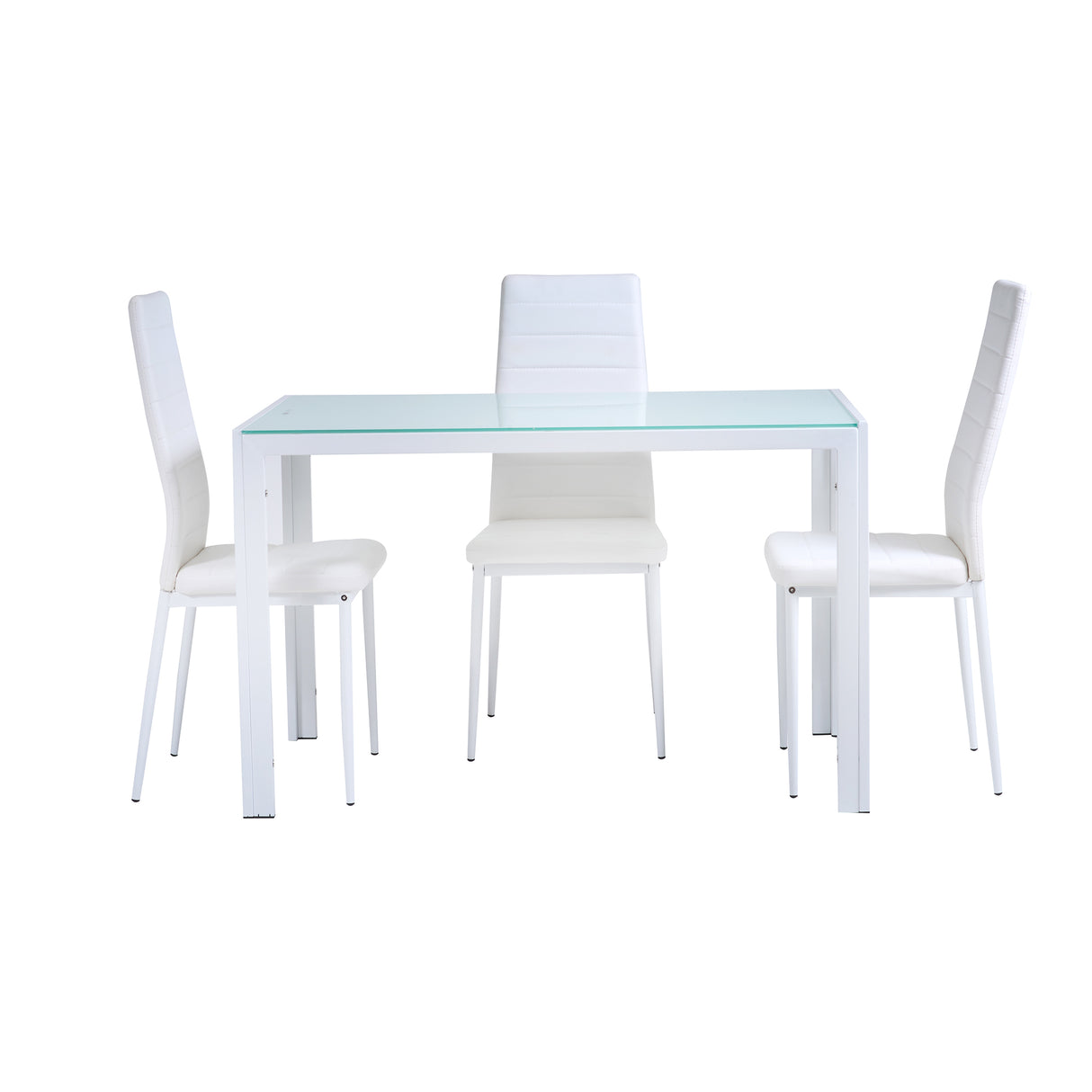 Comedor Ranjita 120x70 4P blanco 2c