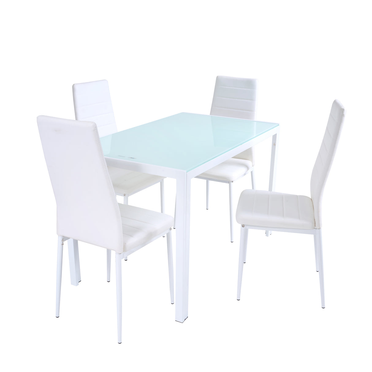 Comedor Ranjita 120x70 4P blanco 2c