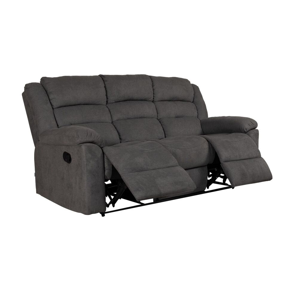 Sofá Reclino Glory 3P Gris