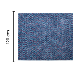 Tapete Rain 120x180 Azul DR-01