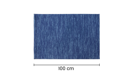Tapete Rain 100x70 Azul DR-01