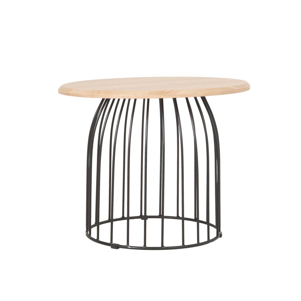 Mesa Auxiliar Weema Pequ Color Madera - Fiotti