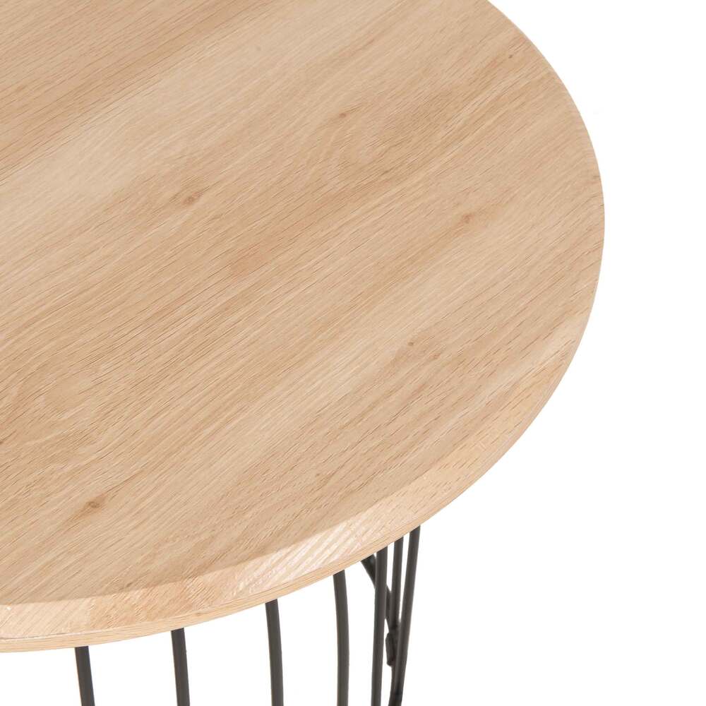 Mesa Auxiliar Weema Pequ Color Madera - Fiotti