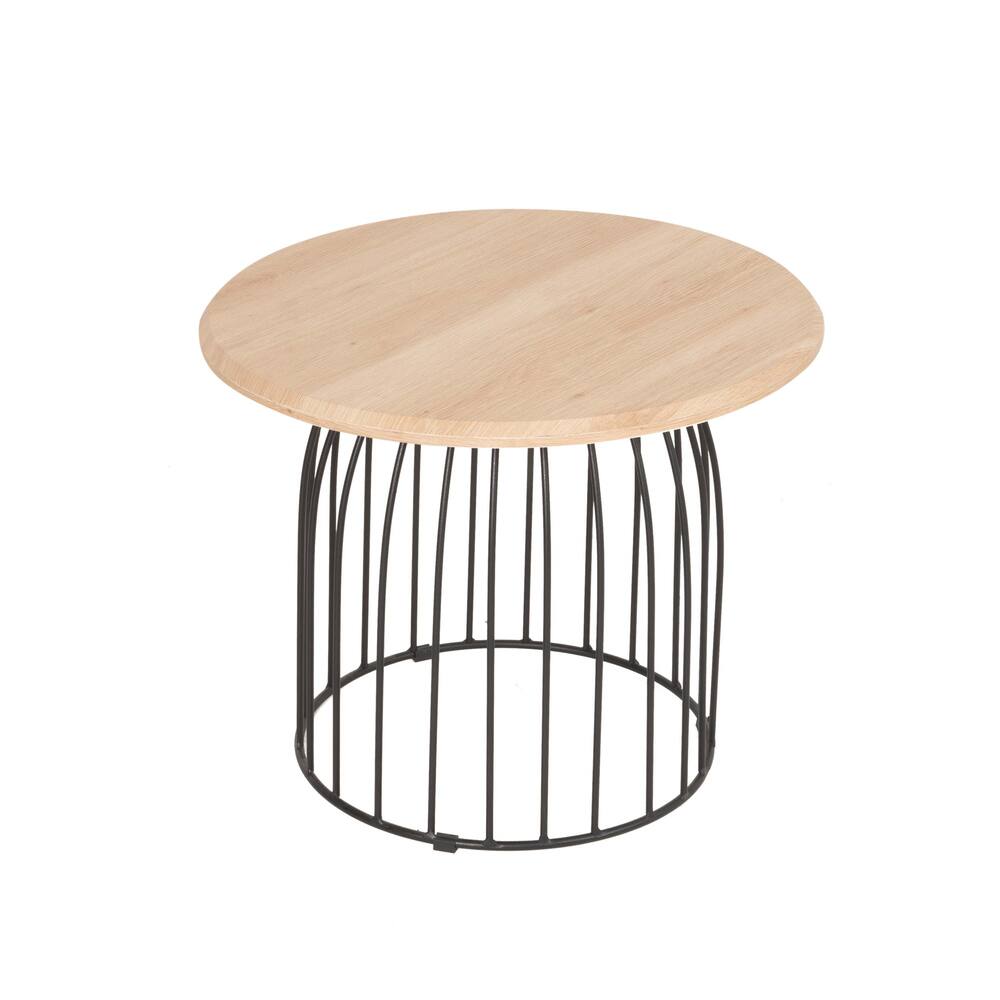 Mesa Auxiliar Weema Pequ Color Madera - Fiotti