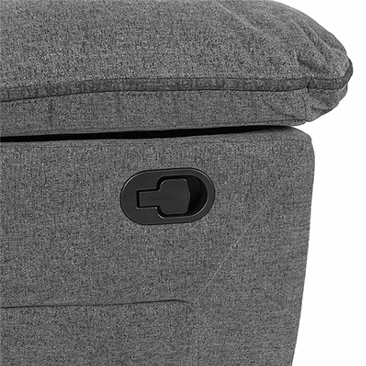 Sofá Reclino Macario 2 Puestos | Gris