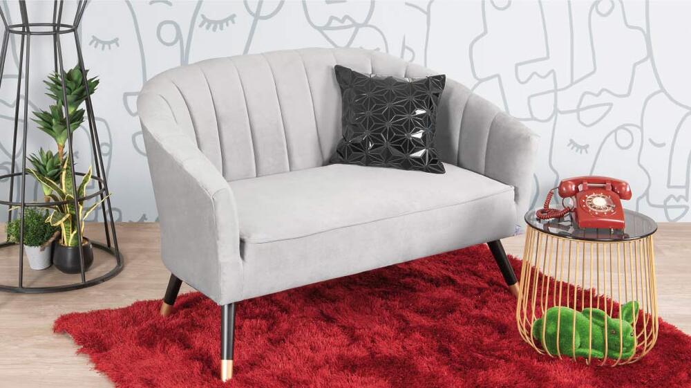 Mesa Auxiliar Allie Redonda Azul - Fiotti