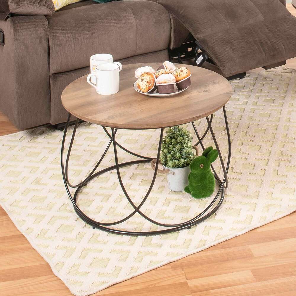 Mesa Auxiliar Asudena Color Madera Negro - Fiotti