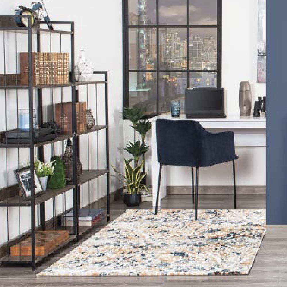 Silla Auxiliar Winda Tela Azul - Fiotti