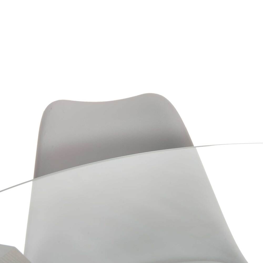 Comedor Enzo 4P Madera Vino Gris 3C - Fiotti