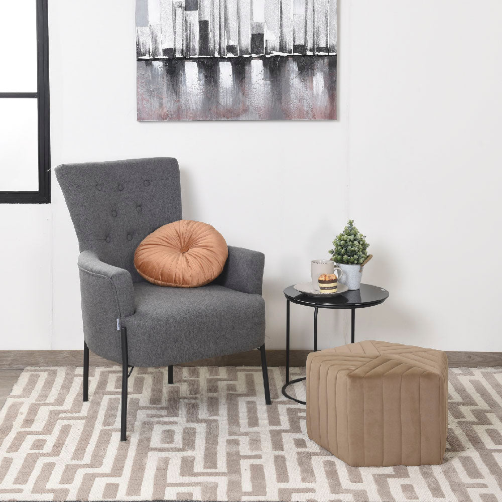 Poltrona Eliud Gris - Fiotti