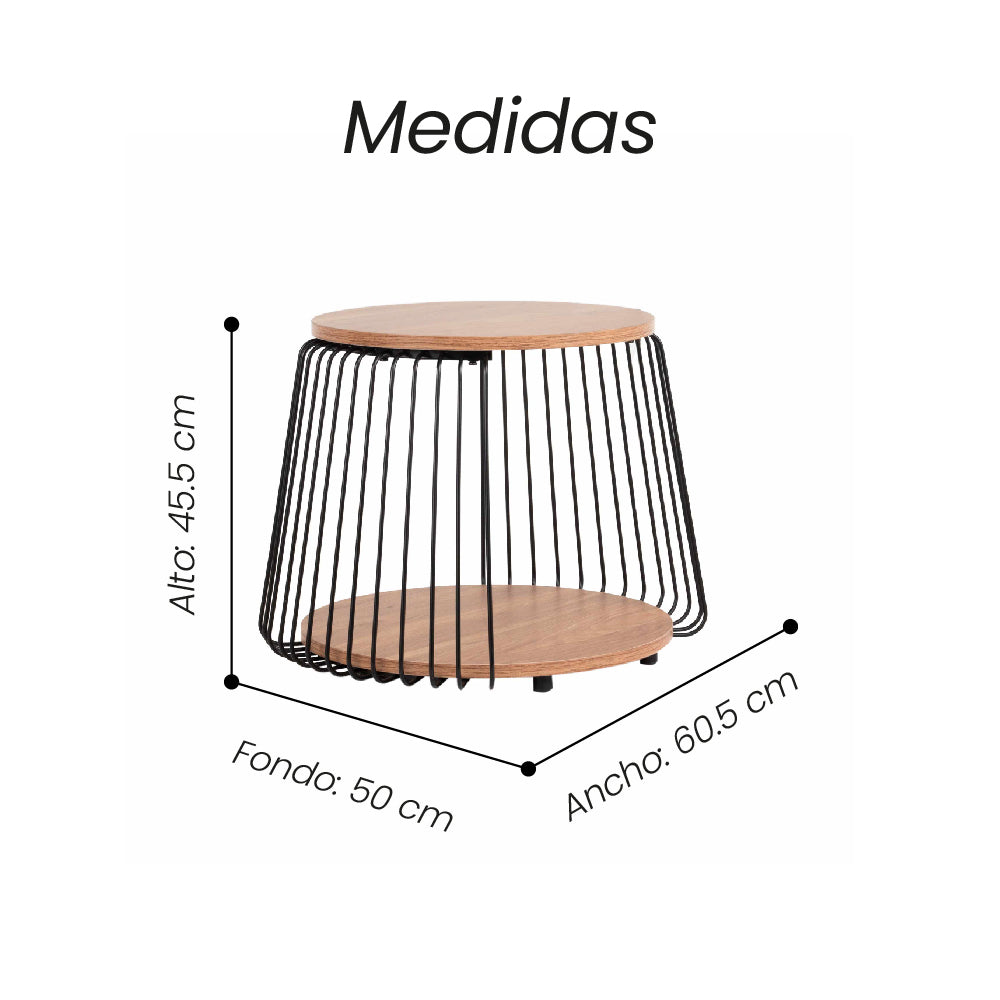 Mesa de Centro Daina Cafe