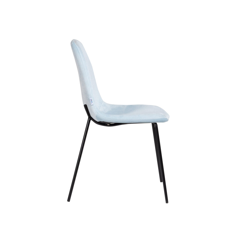 Silla De Comedor Wamika Azul Claro - Fiotti