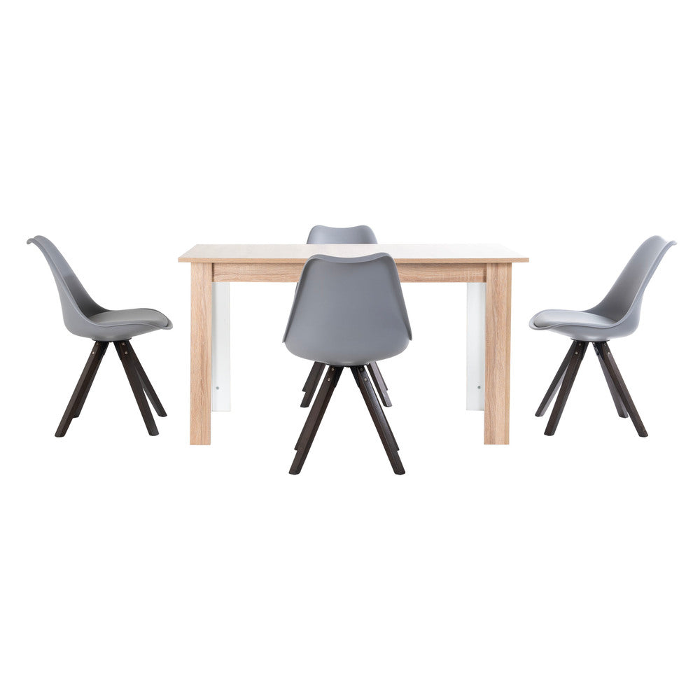 Comedor Electra 4P Gris