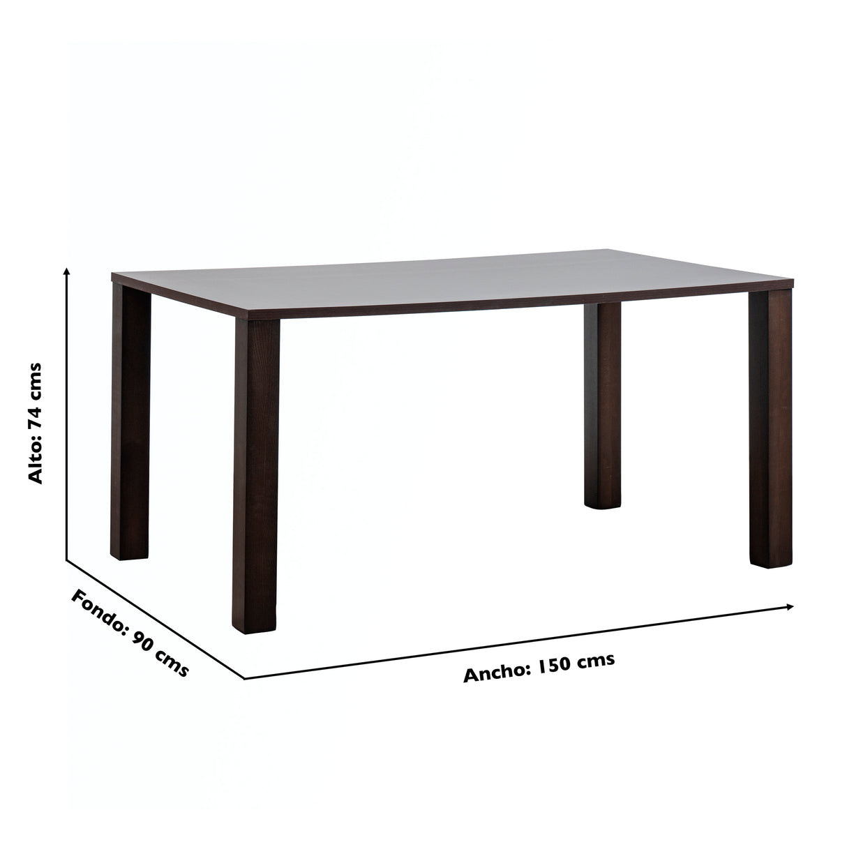 Comedor Eliazar 6P Gris