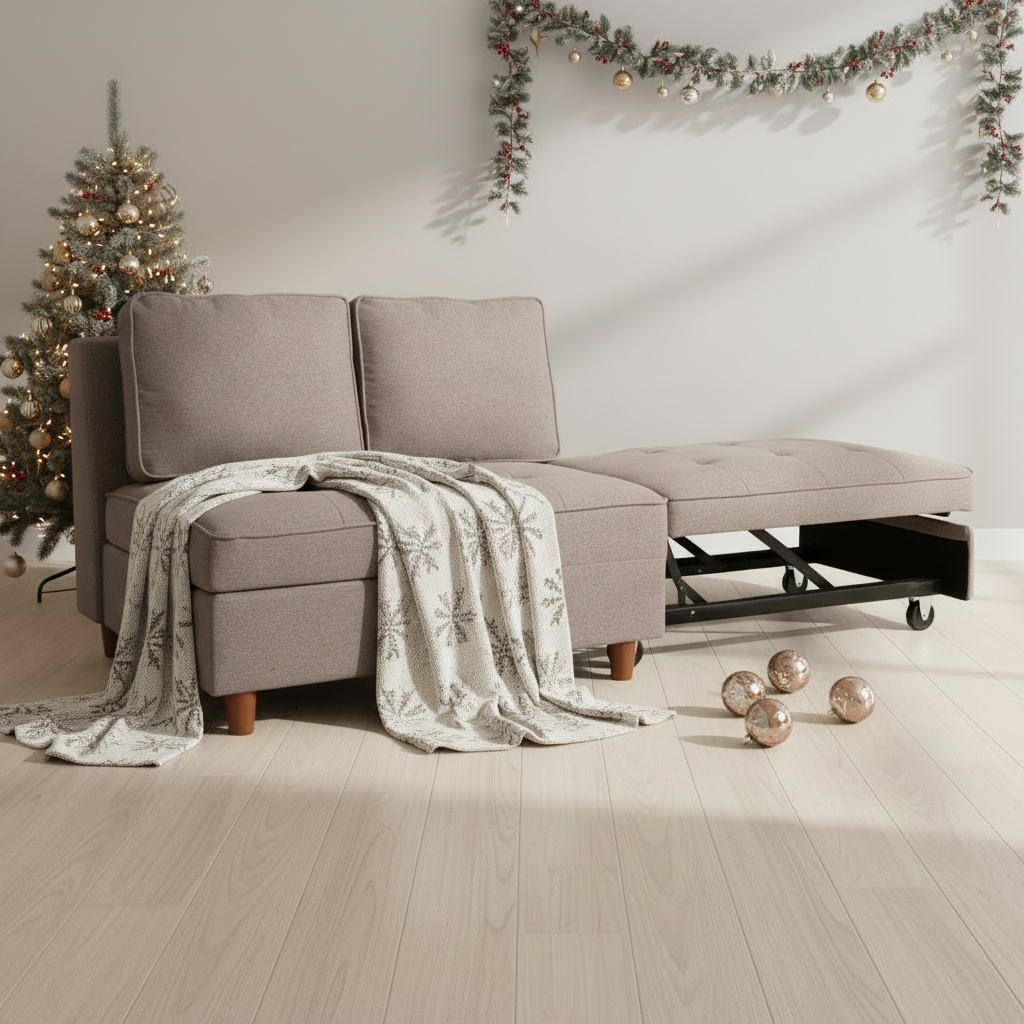 Sofá Cama Xacobe 2P Café