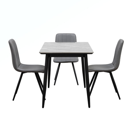 Comedor Wencelao 4P Gris