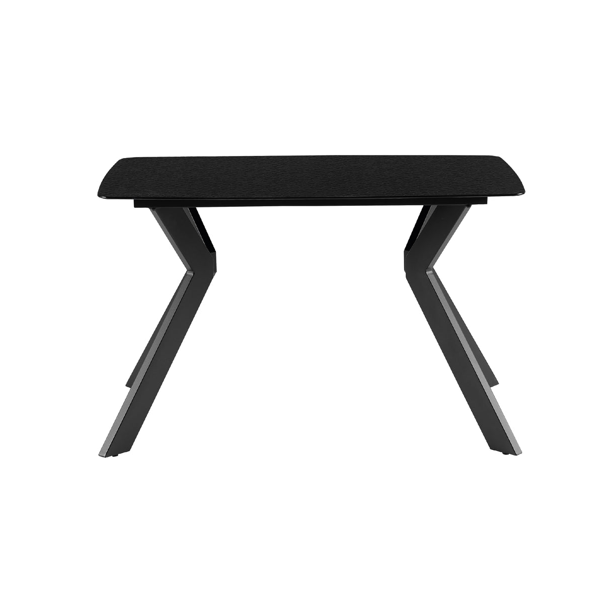 Mesa de Comedor Avani Cristal Gris Oscuro 4 / 6 Puestos