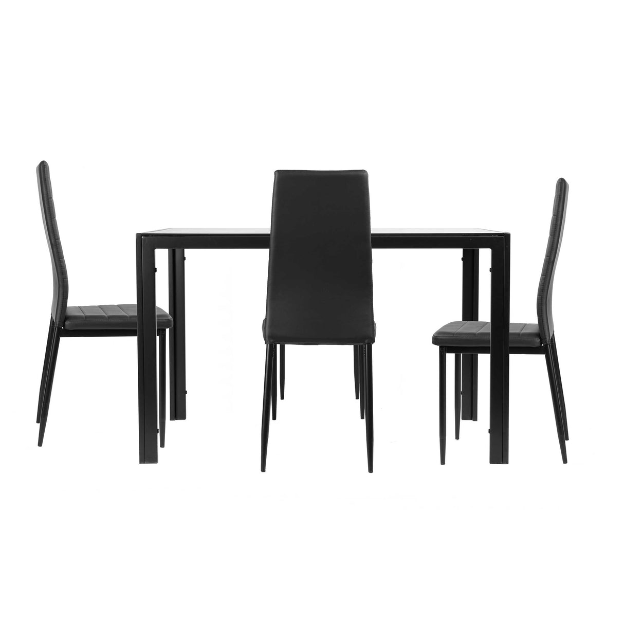 Comedor Ranjita 4P Negro