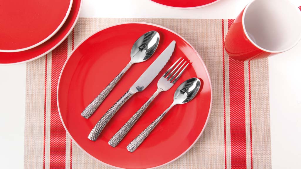 Juego de Cubiertos 4 Piezas Plata