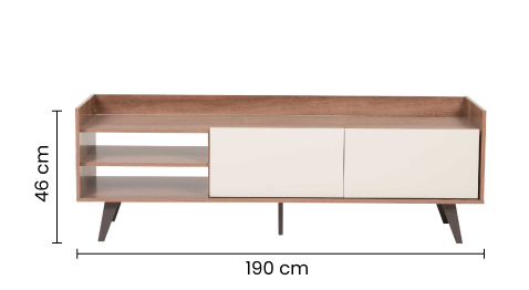 Mesa Tv Ipanema 2 Gav Rt3110 Bl/Rust