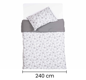 Comforter Floral Doble