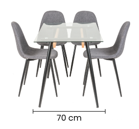 Comedor Weber 4P