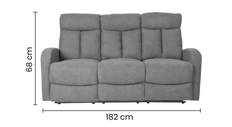 Sofá Reclino Trudy 3 Puestos