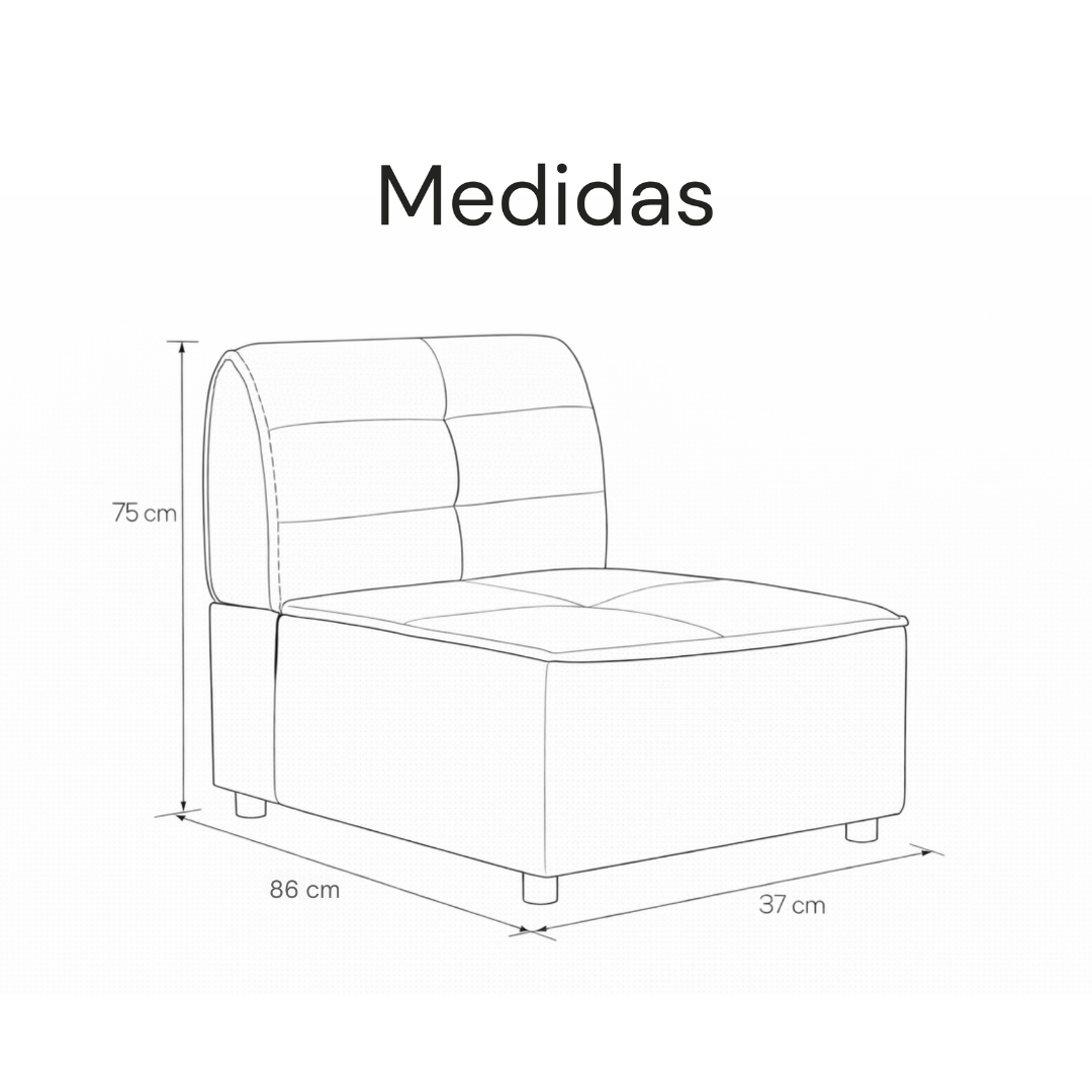 Sofá Auxiliar Xabel