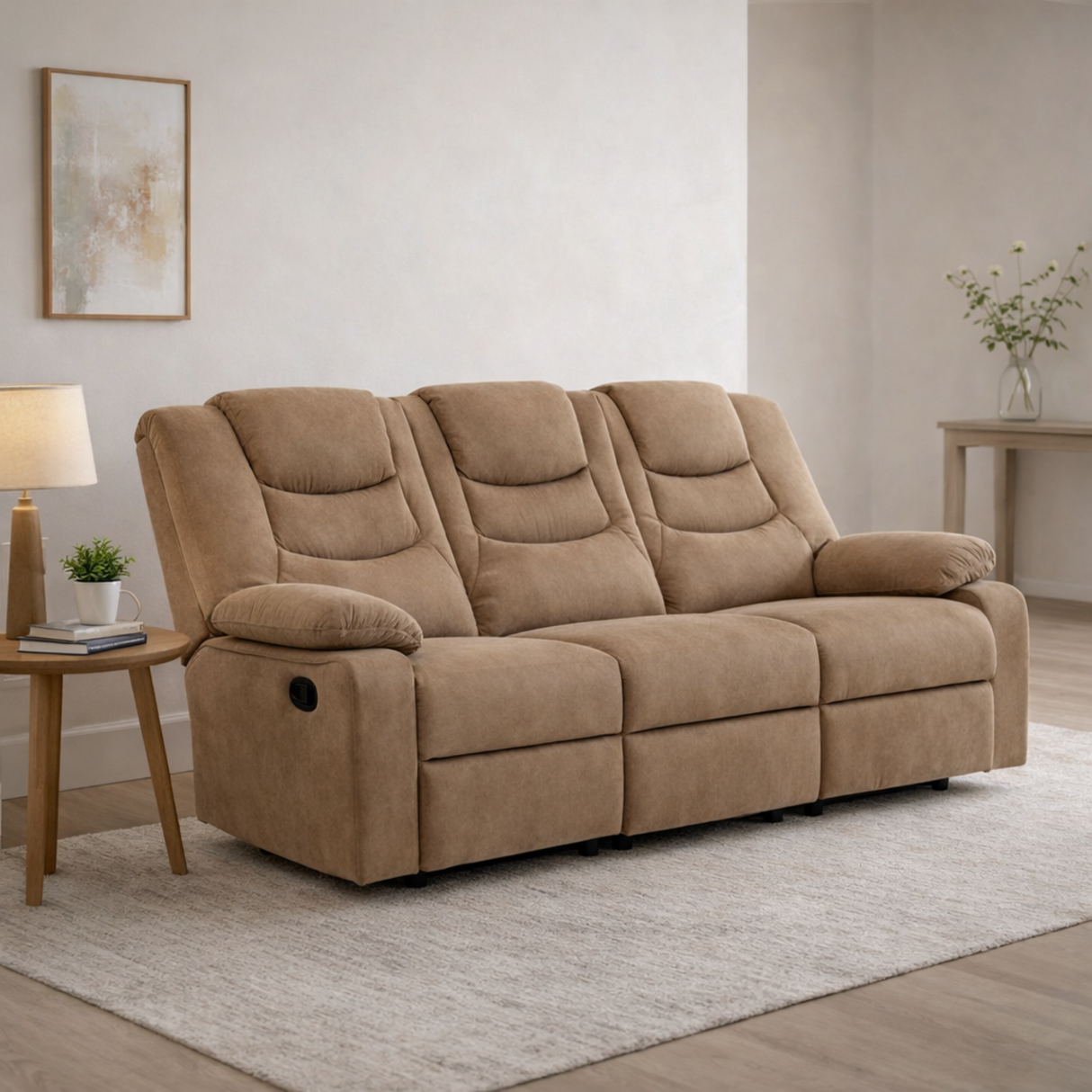 Sofá Reclino Kalerin Premium 3P