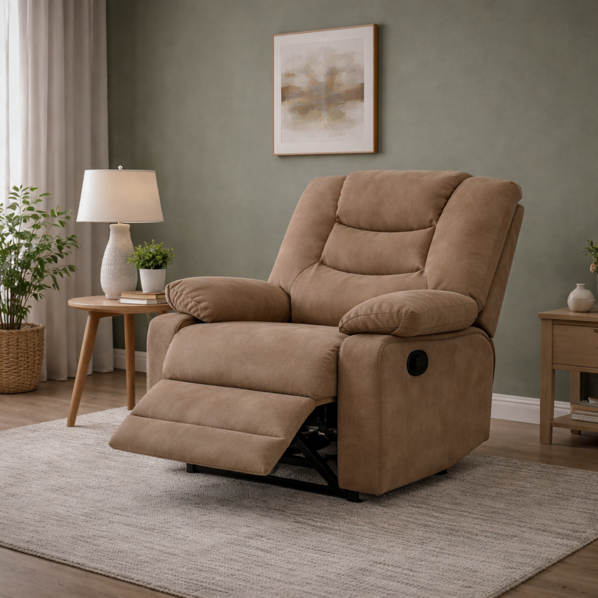 Sofá Reclino Kalerin Premium 1P