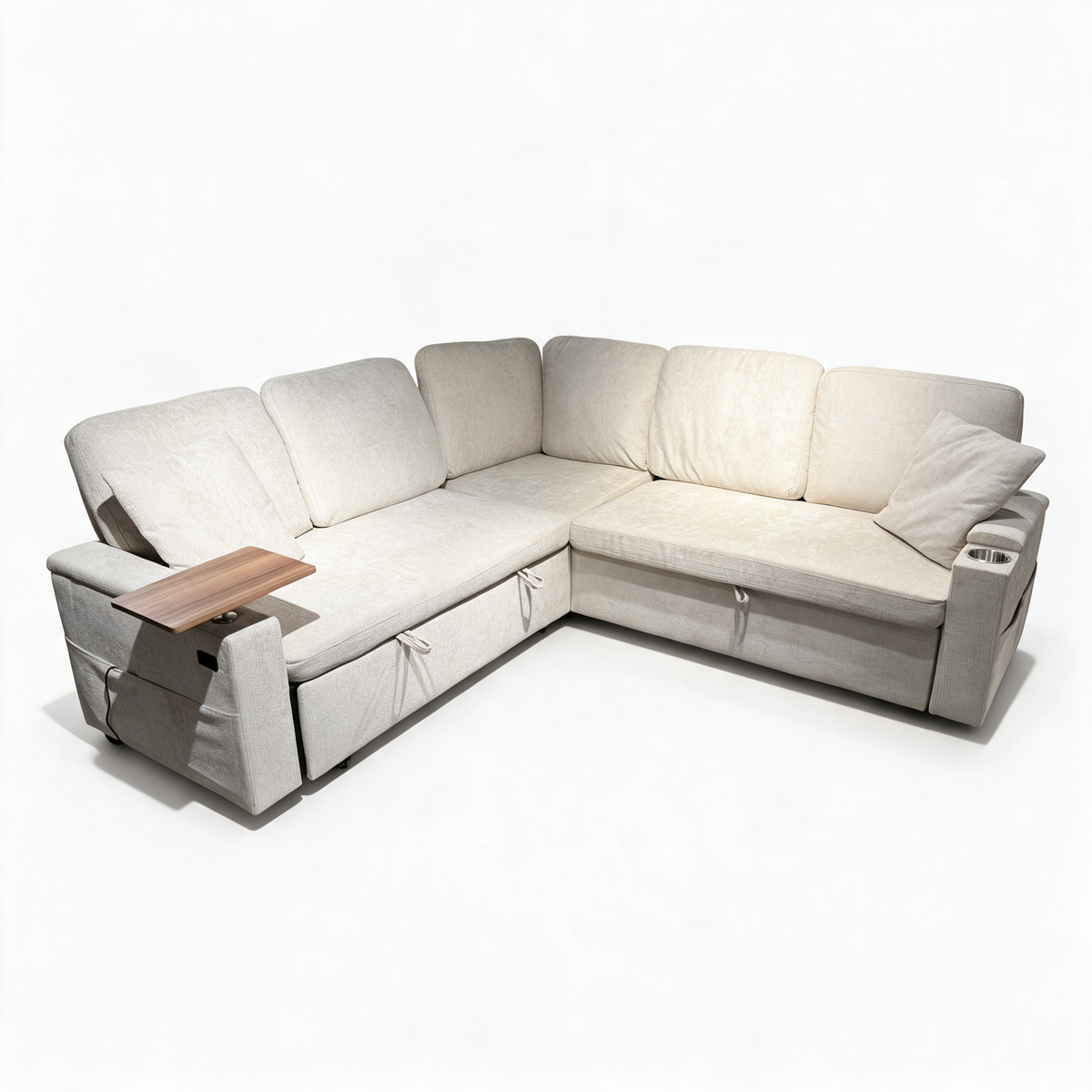Sala en L Kasha con Sofá Cama / Almacenamiento