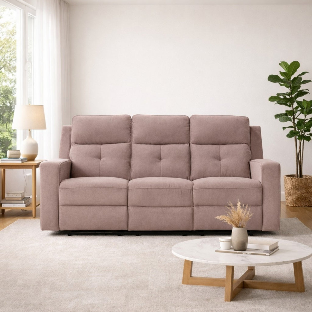 Sofá Tacio Reclinable 3P