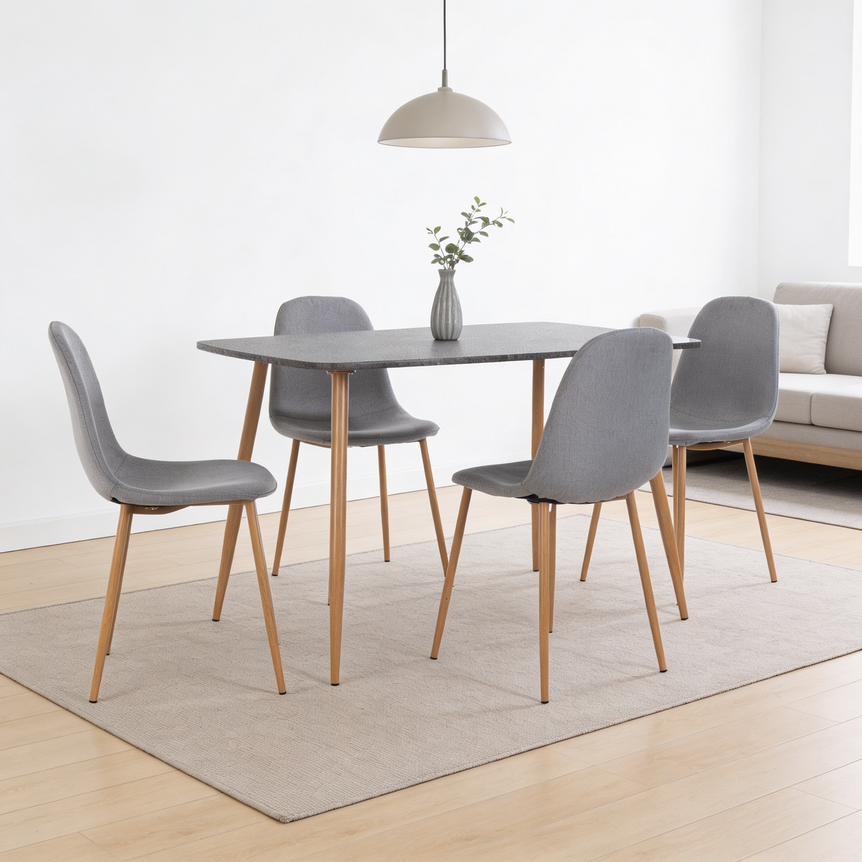 Comedor Warata 4P Gris