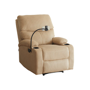 Silla Reclinable Abelyn 1 puesto (Beige) Porta Celular