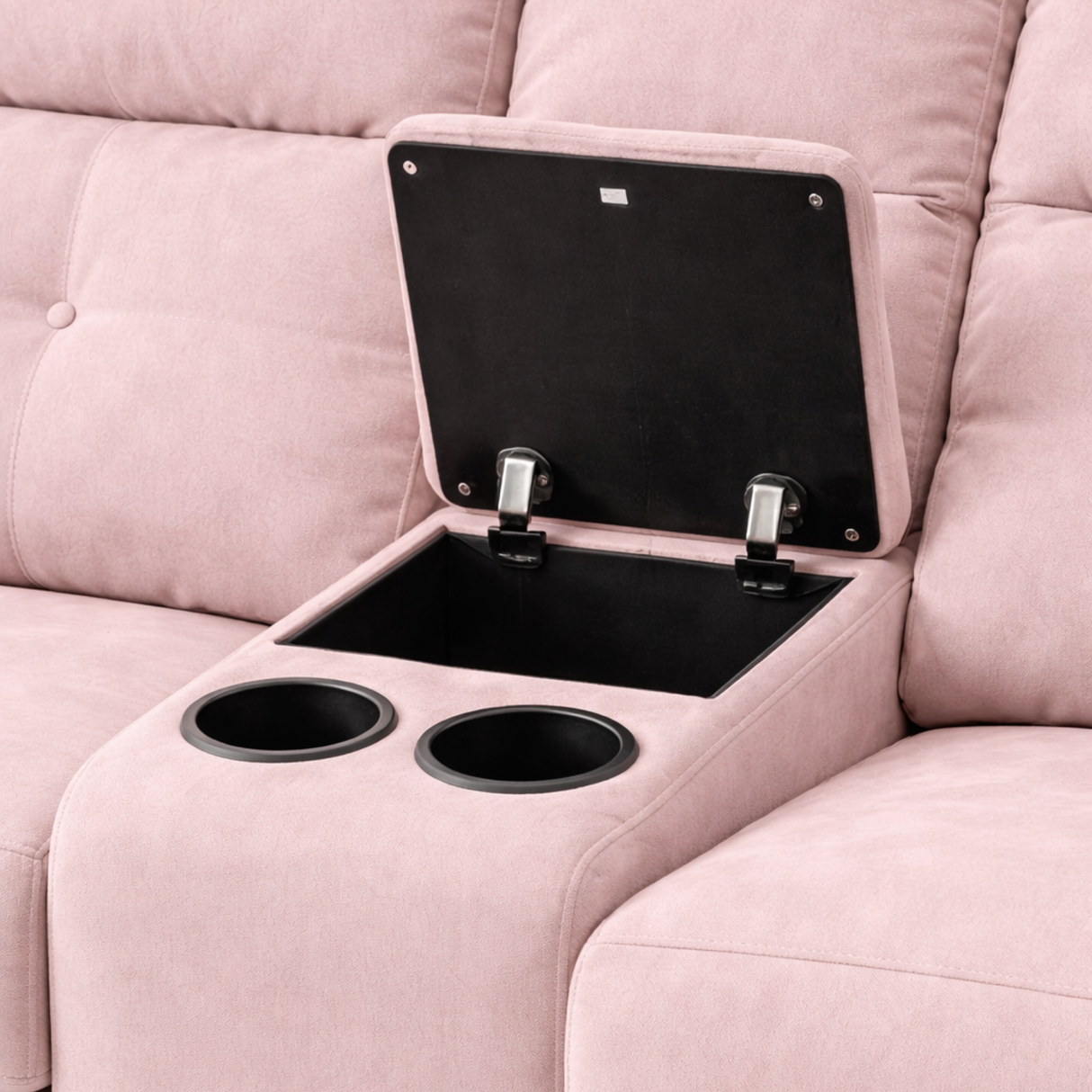 Sofá Tacio Reclinable con Consola 2P