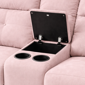 Sofá Tacio Reclinable con Consola 2P