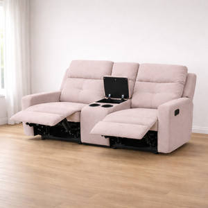 Sofá Tacio Reclinable con Consola 2P