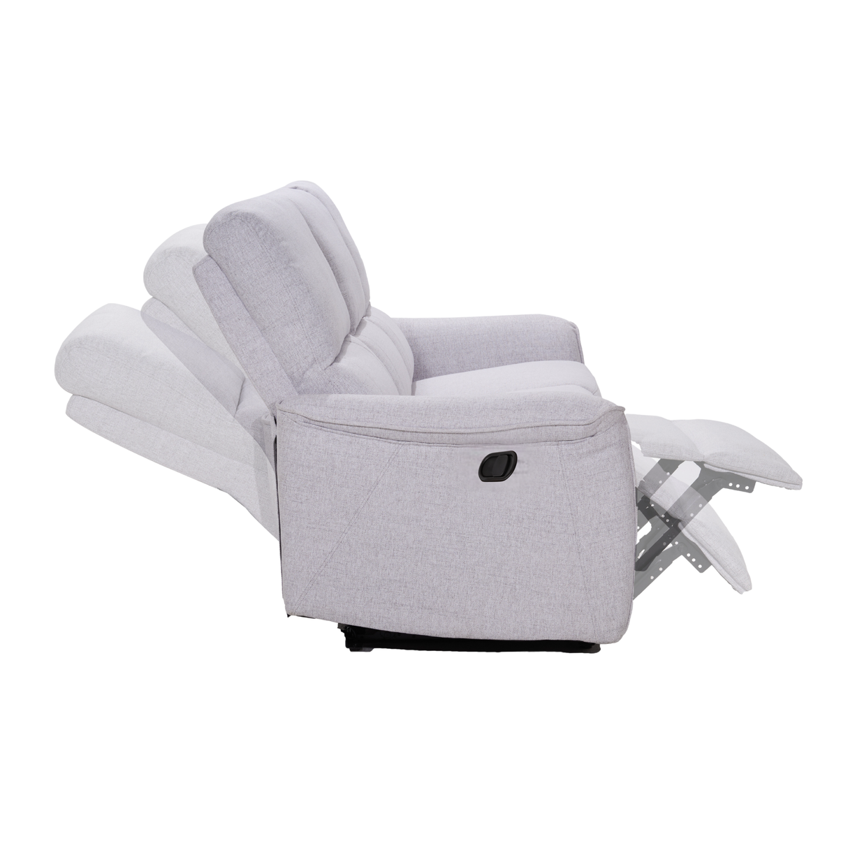 Sofá tacito reclinable 3P