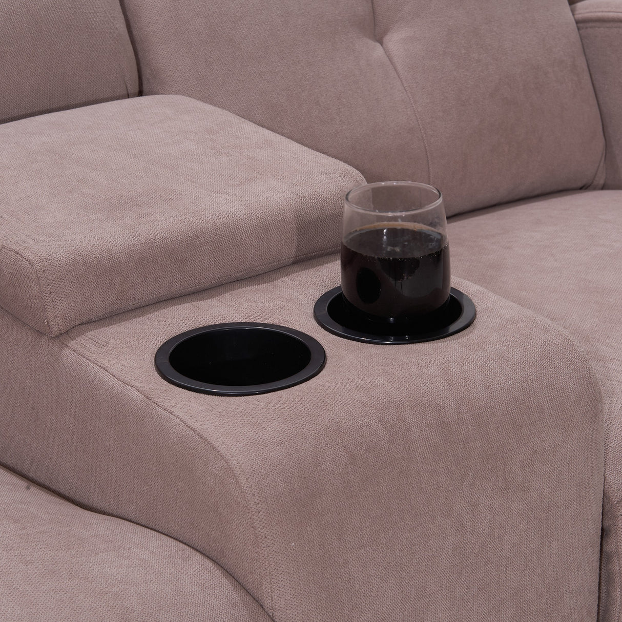 Sofá Tacio Reclinable con Consola 2P