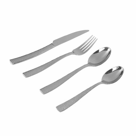 Juego de Cubiertos 4 Piezas Plata - Fiotti