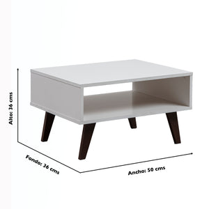 Mesa de Centro Dij Blanco