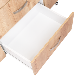Closet bariloche 2x2 blanco mqz 16mm+duna