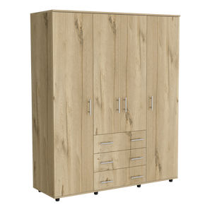 Closet austral 3p (1c) duna/blanco 180x9