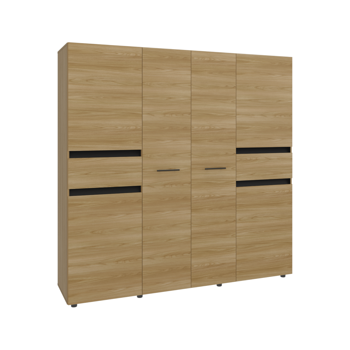 Closet Berino 200X200X51, Fresno Wengue